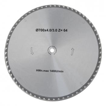 BAMATO 700mm HM-Sägeblatt für HOS-700 und HOS-750